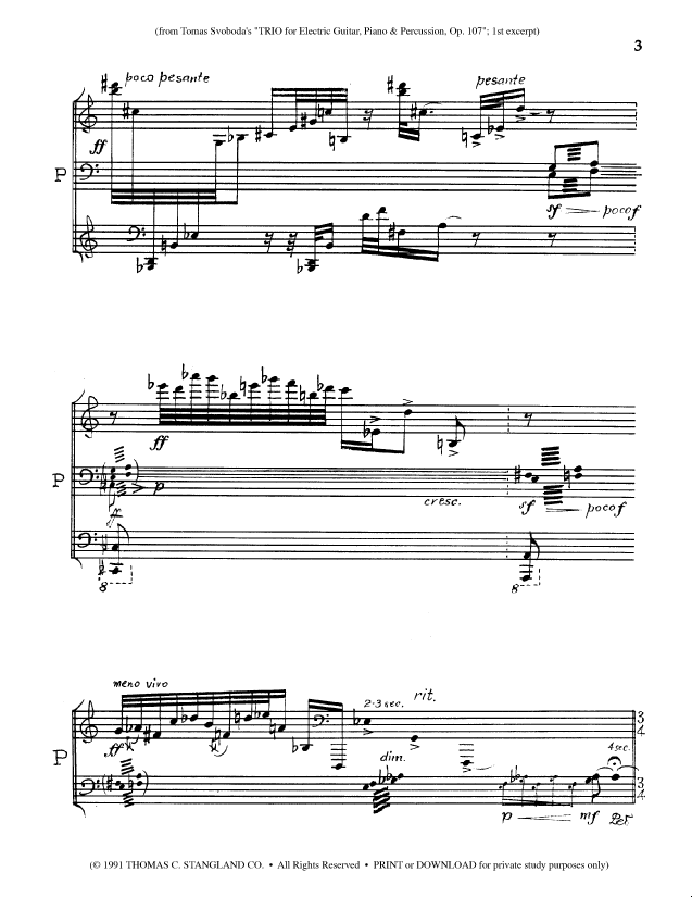 Sheet music