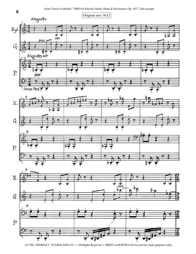 Sheet music