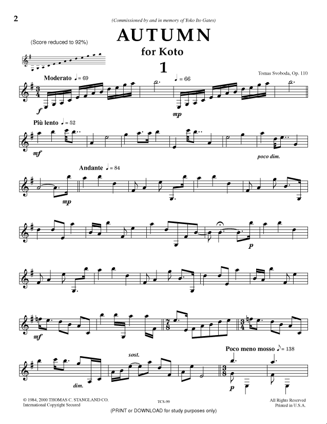 Sheet music